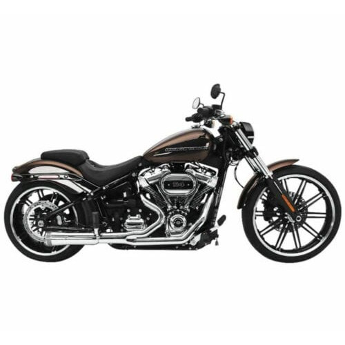 PartzBiz HD: 3469255-ท่อหัวระบบท่อไอเสีย Supertrapp Chrome 2-1 Fatshot Harley Softail 18+ M8