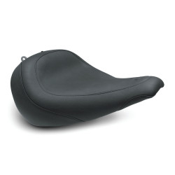 PartzBiz HD 83023 - Mustang Brown Wide Tripper Solo Driver Seat Diamond Harley Softail Fat Boy 18+