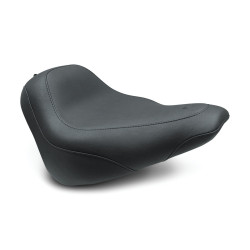 PartzBiz HD 83035 - Mustang Black Wide Tripper Driver Diamond Seat Harley Softail Street Bob M8 18+