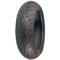 PartzBiz HD 87-4030 - Shinko 006 Podium 140/60R17 63V Radial ยางหลัง Street Bike Sport Race สีดำ