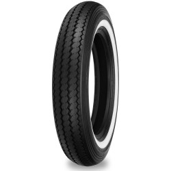 PartzBiz HD 87-4116 - ยาง Shinko Classic 240 หน้า 100/90-19 63H BIAS Whitewall WW Harley Tubeless