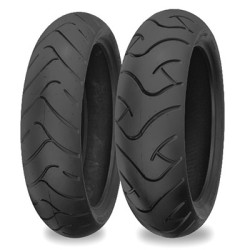PartzBiz HD 87-4680 - Shinko 880 Series 130/60ZR16 58W Radial Front Tire Black Street Bike Sport Race