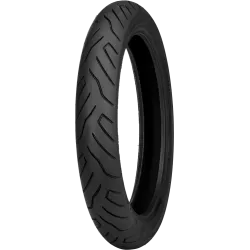 PartzBiz HD 87-4900 - Shinko SR999 130/80-17 Bias 65H ด้านหน้า Blackwall ยางรถจักรยานยนต์ Harley Cruiser