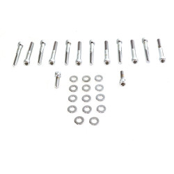 PartzBiz HD 8789-28 - Colony Rocker Box ชุดสกรูหัวอัลเลน Chrome Harley Ironhead Sportster 1957-76 PartzBiz HD 8789-28 - Colony Rocker Box ชุดสกรูหัวอัลเลน Chrome Harley Ironhead Sportster 1957-76
