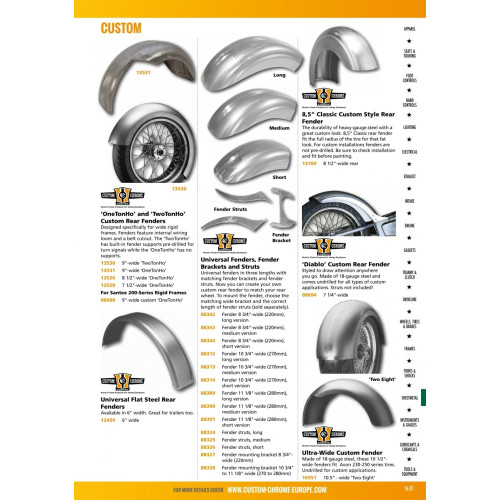 PartzBiz HD: 3442728-8.5 ด้านหลัง 28 เส้นผ่านศูนย์กลางเหล็กดิบ Fender Blank Custom Chopper Harley Rigid FXST PartzBiz HD: 3442728-8.5 ด้านหลัง 28 เส้นผ่านศูนย์กลางเหล็กดิบ Fender Blank Custom Chopper Harley Rigid FXST