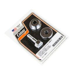 PartzBiz HD 8936-3 - ดรัมเบรกหลัง Pivot Bolt Washer Spacer Kit Chrome Harley Ironhead Sportster XL PartzBiz HD 8936-3 - ดรัมเบรกหลัง Pivot Bolt Washer Spacer Kit Chrome Harley Ironhead Sportster XL
