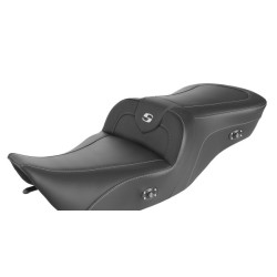 PartzBiz HD 897-06-185HCT - Saddlemen Roadsofa เบาะนั่งคาร์บอนไฟเบอร์แบบอุ่นโฟมเจล Harley Touring 99-07 PartzBiz HD 897-06-185HCT - Saddlemen Roadsofa เบาะนั่งคาร์บอนไฟเบอร์แบบอุ่นโฟมเจล Harley Touring 99-07