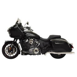PartzBiz HD 8H16S - Bassani Chrome Performance True Dual Exhaust Pipes System Indian Challenger 2020