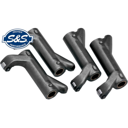 PartzBiz HD: 3441325-S&S Cycle 1.625:1 Forged Roller Rocker Arms Arm Set Harley Evolution Twin Cam