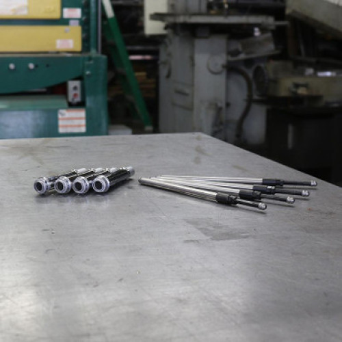 PartzBiz HD: 3448570-Chrome S&S Quickee Adjustable Pushrods Covers Kit Harley 17+ Touring Softail M8 PartzBiz HD: 3448570-Chrome S&S Quickee Adjustable Pushrods Covers Kit Harley 17+ Touring Softail M8