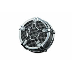 PartzBiz HD 9392 - Kuryakyn Chrome ECE Compliant Mach 2 Co-Ax เครื่องฟอกอากาศ K&N Harley XL883 2007-16