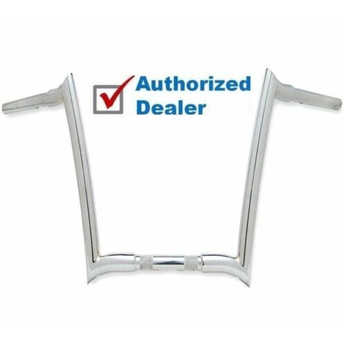 PartzBiz HD: 3452443-Paul Yaffe Chrome 16” OEM Monkey Bar Apes Handlebars Harley Road Glide Road King