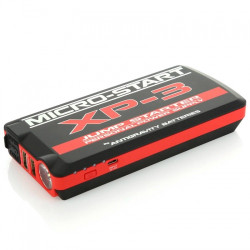 PartzBiz HD AG-XP-3 - กล่องสตาร์ทแบตเตอรี่ต้านแรงโน้มถ่วง Micro-Start PPS XP-3 เครื่องชาร์จลิเธียมไอออน