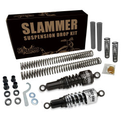 PartzBiz HD B28-1003 - Burly Slammer Shocks + สปริงโช๊คชุด 2006-2017 Harley Dyna Street Bob FXD PartzBiz HD B28-1003 - Burly Slammer Shocks + สปริงโช๊คชุด 2006-2017 Harley Dyna Street Bob FXD