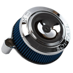 PartzBiz HD BS-CAP2 - HD SOFTAIL Black Billet Sucker กรองอากาศ Big Filter Cover Harley FX FL PartzBiz HD BS-CAP2 - HD SOFTAIL Black Billet Sucker กรองอากาศ Big Filter Cover Harley FX FL