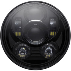 PartzBiz HD CD-575-B - Custom Dynamics CD-575-B Black 5.75" LED Headlamp Harley Softail Dyna FXR PartzBiz HD CD-575-B - Custom Dynamics CD-575-B Black 5.75" LED Headlamp Harley Softail Dyna FXR