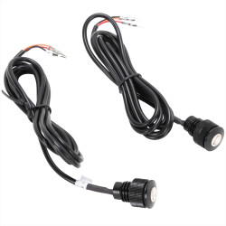 PartzBiz HD CD-BOLT-R2-P - Polished LED Boltz Light w/Red Lens PartzBiz HD CD-BOLT-R2-P - Polished LED Boltz Light w/Red Lens