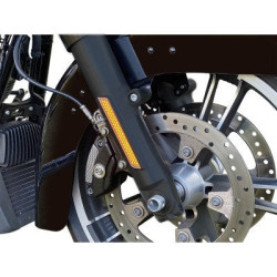 PartzBiz HD CD-FORK-BCM-AB - Custom Dynamics LED Front Fork Lightz Amber Lens Black Harley FLH/T 14-Up CD-FORK-BCM-AB 2040-2647 20402647 electra road street glide king tri trike touring best for buy PartzBiz HD CD-FORK-BCM-AB - Custom Dynamics LED Front Fork Lightz Amber Lens Black Harley FLH/T 14-Up CD-FORK-BCM-AB 2040-2647 20402647 electra road street glide king tri trike touring best for buy