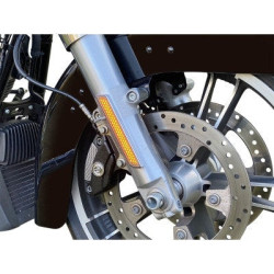 PartzBiz HD CD-FORK-HD-AC - Custom Dynamics LED Front Fork Lightz Amber Lens Black Harley FLH/T 97-13 CD-FORK-BCM-AC 2040-2652 20402652 electra road street glide king tri trike touring best for buy PartzBiz HD CD-FORK-HD-AC - Custom Dynamics LED Front Fork Lightz Amber Lens Black Harley FLH/T 97-13 CD-FORK-BCM-AC 2040-2652 20402652 electra road street glide king tri trike touring best for buy