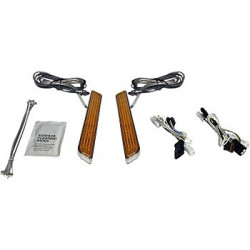 PartzBiz HD CD-FORK-SS6-AC - Custom Dynamics LED Front Fork Lightz Amber Lens Chrome Harley FLH/T X 10-13 CD-FORK-BCM-AC 2040-2656 20402656 electra road street glide king tri trike touring best for buy PartzBiz HD CD-FORK-SS6-AC - Custom Dynamics LED Front Fork Lightz Amber Lens Chrome Harley FLH/T X 10-13 CD-FORK-BCM-AC 2040-2656 20402656 electra road street glide king tri trike touring best for buy