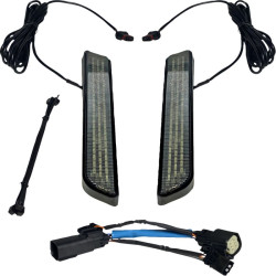 PartzBiz HD CD-FORK-SS6-SB - Custom Dynamics LED Front Fork Lightz Smoke Lens Black Harley FLH/T X 10-13 CD-FORK-BCM-SB 2040-2657 20402657 electra road street glide king tri trike touring best for buy PartzBiz HD CD-FORK-SS6-SB - Custom Dynamics LED Front Fork Lightz Smoke Lens Black Harley FLH/T X 10-13 CD-FORK-BCM-SB 2040-2657 20402657 electra road street glide king tri trike touring best for buy