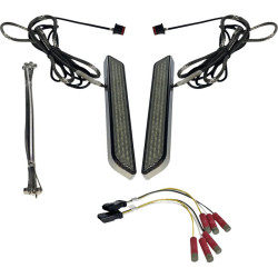 PartzBiz HD CD-FORK-UNV-SC - Custom Dynamics LED Front Fork Lightz Smoke Lens Chrome Universal 12V CD-FORK-UNV-SC 2040-2666 20402666 motorcycle cafe bobber project honda yamaha kawasaki suzuki electra road street glide king tri trike touring best for buy PartzBiz HD CD-FORK-UNV-SC - Custom Dynamics LED Front Fork Lightz Smoke Lens Chrome Universal 12V CD-FORK-UNV-SC 2040-2666 20402666 motorcycle cafe bobber project honda yamaha kawasaki suzuki electra road street glide king tri trike touring best for buy