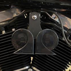 PartzBiz HD CD-HORN-DUAL - ชุดแตรคู่แม่เหล็กไฟฟ้า Dynamics แบบกำหนดเอง 4 Harley หมายเลขชิ้นส่วน # 2107-0332 | ซีดี-ฮอร์น-DUAL