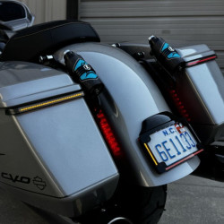 PartzBiz HD CD-LP-23-R - Red Low Profile LED Saddlebag Lights PartzBiz HD CD-LP-23-R - Red Low Profile LED Saddlebag Lights