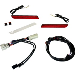 PartzBiz HD CD-TKE-REF-14-R - Red LED Fender Reflector Light PartzBiz HD CD-TKE-REF-14-R - Red LED Fender Reflector Light