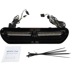 PartzBiz HD CD-VENT-AW2-B - Custom Dynamics Black Genesis 4 All-In-One LED Fairing Insert Harley Batwing 14-Up PartzBiz HD CD-VENT-AW2-B - Custom Dynamics Black Genesis 4 All-In-One LED Fairing Insert Harley Batwing 14-Up