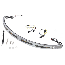 PartzBiz HD CD-WT2-SEQ-14-B - Custom Dynamics Genesis 4 Smoke Sequential LED Windshield Trim Black Harley 14-Up PartzBiz HD CD-WT2-SEQ-14-B - Custom Dynamics Genesis 4 Smoke Sequential LED Windshield Trim Black Harley 14-Up