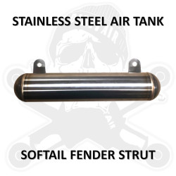 PartzBiz HD DA-AT-2000FSST - Dirty Air Softail Fender Strut ถังสแตนเลสด้านหลัง Harley Softail
