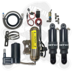 PartzBiz HD DA-HTR02 - Dirty Air Harley Touring Bagger ด้านหลัง Fast Up Air Ride Shocks ระบบกันสะเทือน 80+