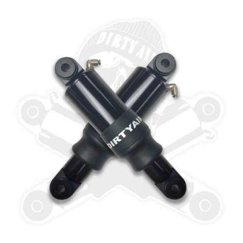 PartzBiz HD: 3491335-Dirty Air 4” Aluminum Shocks Rear Pair Set Black OE Adjustable Harley Touring PartzBiz HD: 3491335-Dirty Air 4” Aluminum Shocks Rear Pair Set Black OE Adjustable Harley Touring