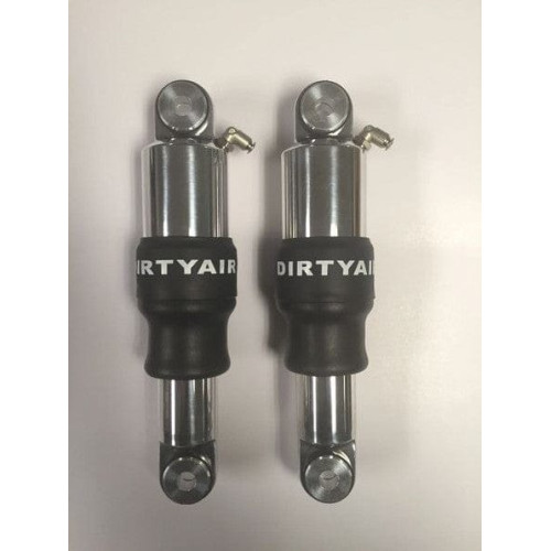 PartzBiz HD: 3491544-Dirty Air Rear Chrome Billet Air Ride Shocks Suspension Pair Harley V-Rod 01-19 PartzBiz HD: 3491544-Dirty Air Rear Chrome Billet Air Ride Shocks Suspension Pair Harley V-Rod 01-19