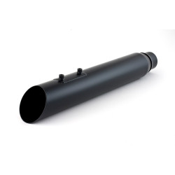 PartzBiz HD DD549N-31LG - D&D 549-31LG Exhaust Black Slant Cut Ghost Pipe สำหรับ Harley FLH/T 09-16 PartzBiz HD DD549N-31LG - D&D 549-31LG Exhaust Black Slant Cut Ghost Pipe สำหรับ Harley FLH/T 09-16
