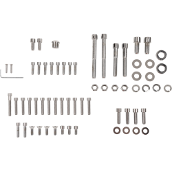 PartzBiz HD DS-190766S - Drag Complete เครื่องยนต์ เครื่องยนต์ Bolt Set Kit 4-Speed Smooth Socket Harley FX FL 77-84 PartzBiz HD DS-190766S - Drag Complete เครื่องยนต์ เครื่องยนต์ Bolt Set Kit 4-Speed Smooth Socket Harley FX FL 77-84