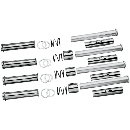 PartzBiz HD: 3491250-Drag Pushrod Tube Kit Package Chrome Harley Big Twin 66-79 Shovelhead PartzBiz HD: 3491250-Drag Pushrod Tube Kit Package Chrome Harley Big Twin 66-79 Shovelhead