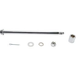 PartzBiz HD DS-223051 - 3/4 Inch Chrome Rear Axle Spacer Kit 12 5/8” Long - 1980-1999 Harley Touring PartzBiz HD DS-223051 - 3/4 Inch Chrome Rear Axle Spacer Kit 12 5/8” Long - 1980-1999 Harley Touring