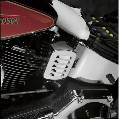 PartzBiz HD: 3485241-Drag Specialties Chrome Louvered Coil Cover 1965-99 Harley Softail Dyna PartzBiz HD: 3485241-Drag Specialties Chrome Louvered Coil Cover 1965-99 Harley Softail Dyna