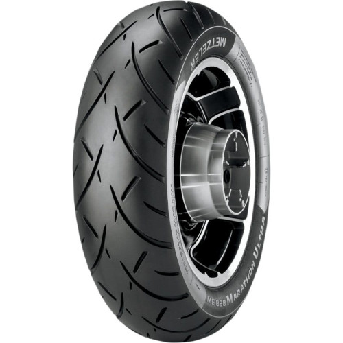 PartzBiz HD: 4402335-Metzeler ME888 Ultra High Mileage Rear Blackwall Motorcycle Tire 180/60R-16 74H