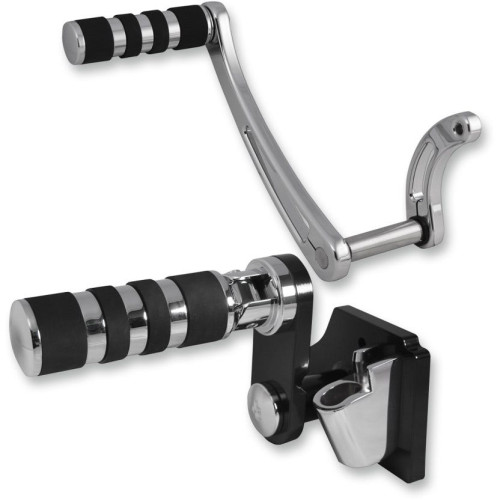 PartzBiz HD: 4414295-Jaybrake J-FL Series Chrome Multi-Band Forward Controls Harley Touring Models | J-970JFL-172