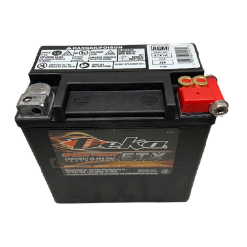 PartzBiz HD: 3460615-Deka AGM Glass Mat 14L Battery Harley Sportster XL 04+ Street 500 750 65958-04 PartzBiz HD: 3460615-Deka AGM Glass Mat 14L Battery Harley Sportster XL 04+ Street 500 750 65958-04