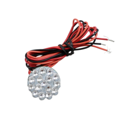 PartzBiz HD GEN-18-R - 1.8 in. Universal Red LED Cluster