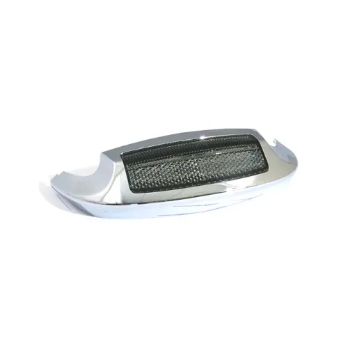 PartzBiz HD: -Custom Dynamics Front Fender Smoke Lens Amber LED Tip for '14 and Newer HD Touring GEN-FT-AS GEN-FT-LED-AS