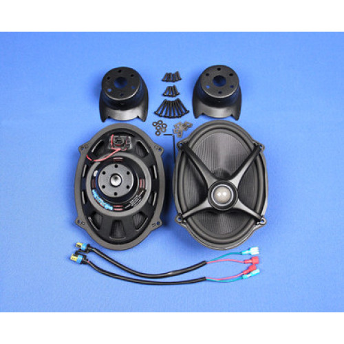 PartzBiz HD: 3457476-J&M ROKKER XXR Replacement 5x7 Saddlebag Lid Speakers 2006-2020 Harley Touring