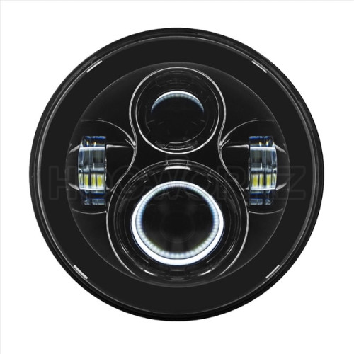 PartzBiz HD: 3487388-Hogworkz 7‚” Round Blackout Daymaker ไฟหน้า LED Harley Touring 2014+ PartzBiz HD: 3487388-Hogworkz 7‚” Round Blackout Daymaker ไฟหน้า LED Harley Touring 2014+