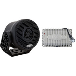 PartzBiz HD JAHD440BT - Jensen Power Sports เครื่องขยายเสียงบลูทูธ 4 ช่อง 160W กันน้ำ Harley Silver PartzBiz HD JAHD440BT - Jensen Power Sports เครื่องขยายเสียงบลูทูธ 4 ช่อง 160W กันน้ำ Harley Silver