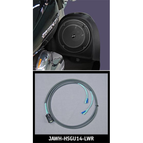 PartzBiz HD: 3449541-J&M Corp ROKKER Lower Front Fairing Speaker Wire Harness 2014-20 Harley Touring