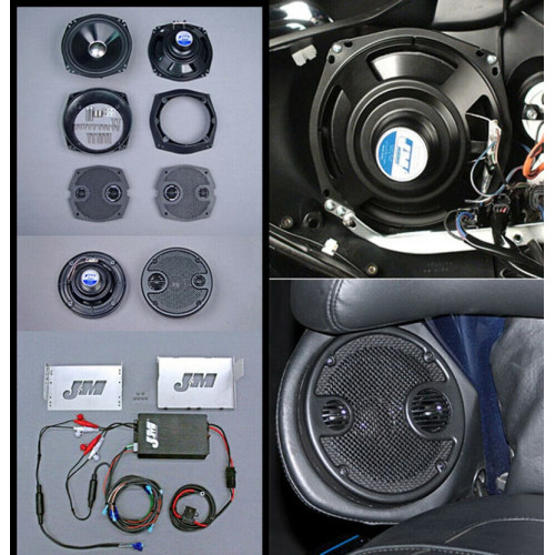 PartzBiz HD: 3467377-JM Performance Series 400w 7.25” 5.25” Speaker Front Rear Kit Harley Ultra 06-13 PartzBiz HD: 3467377-JM Performance Series 400w 7.25” 5.25” Speaker Front Rear Kit Harley Ultra 06-13
